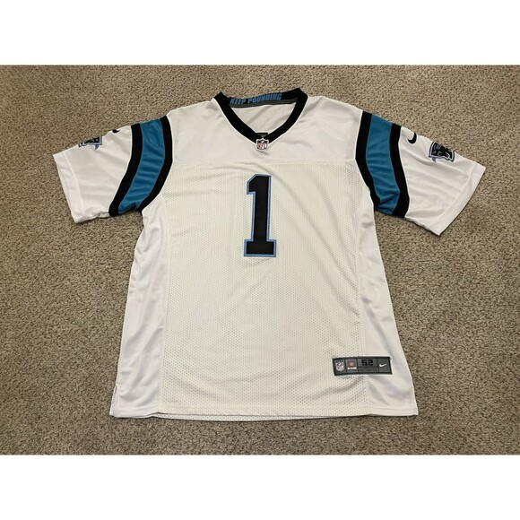 Nike Other - Nike Cam Newton Carolina Panthers Stitched Jersey Mens XXL 52 On Field NFL